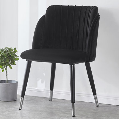 Inola 47.5cm H Velvet Upholstered Side Chair