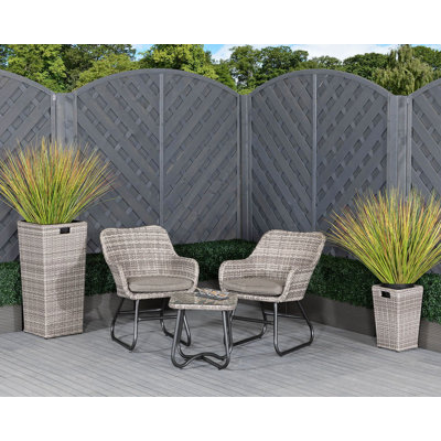 Espinoza 2 Seater Rattan Conversation Set
