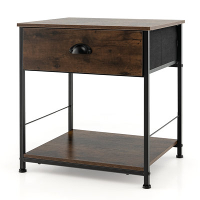 Niki 48 cm W Bedside Table