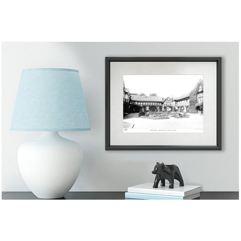 Bolton, Smithill's Hall 1894 by Francis Frith - Single Picture Frame Print, 28cm H x 36cm W x 2.3cm D