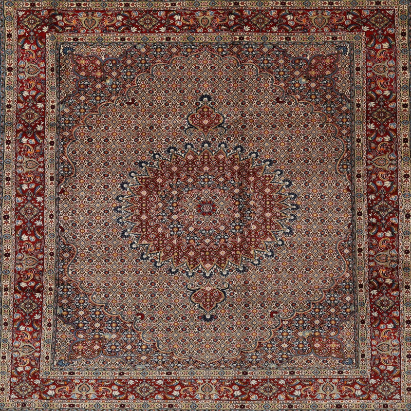 Mattie Oriental Indoor Rug, Round 7'