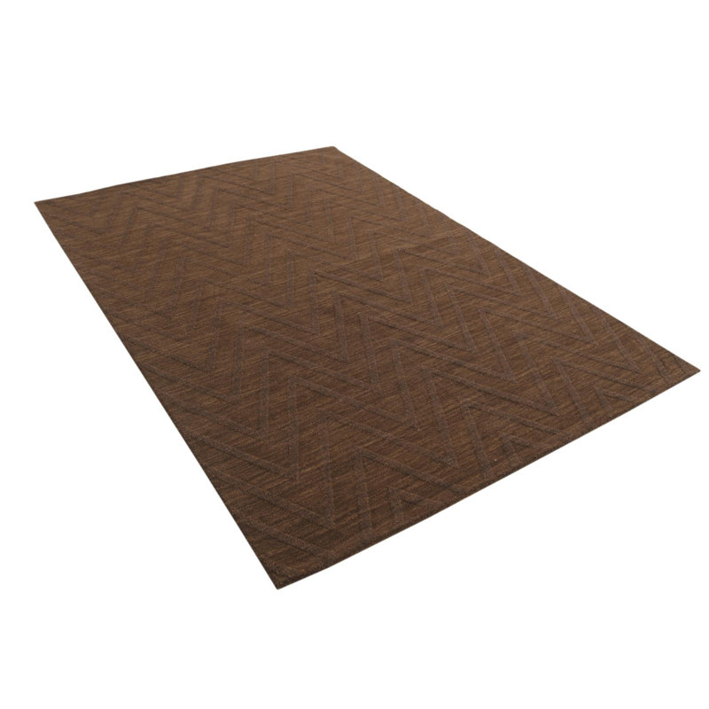 Tapis brun foncé Myrick