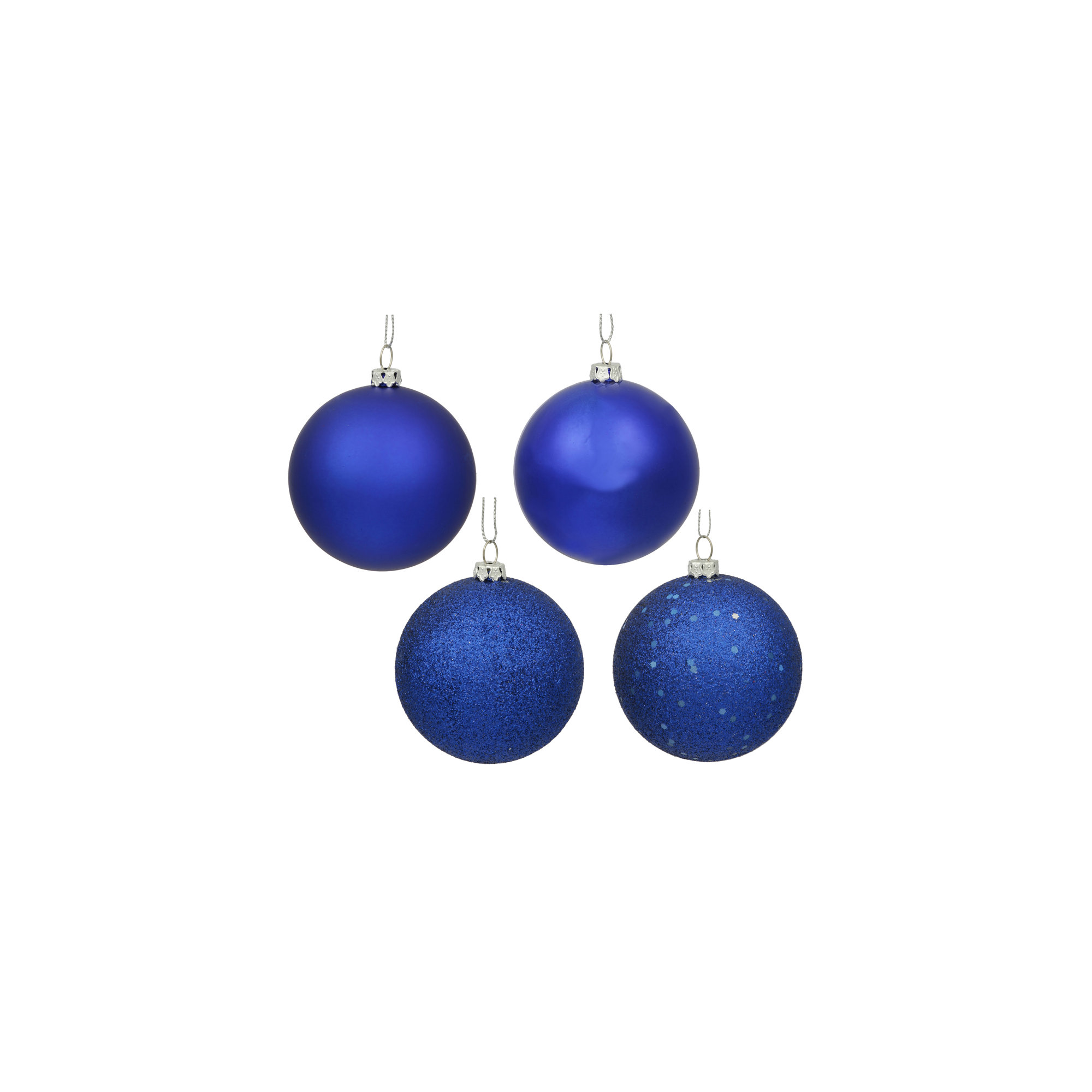 Holiday Décor Ball Ornament, Cobalt Blue