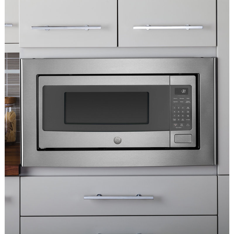 GE Profile 1.1 Cu. Ft. Countertop Microwave Oven, Stainless Steel
