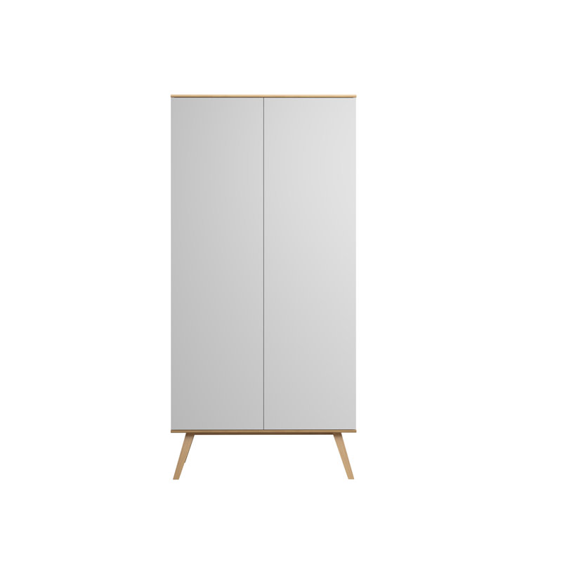 Horta 2 Door Wardrobe, White