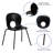 Rio 770 lb. Capacity Designer Plastic Stack Chair-31020534