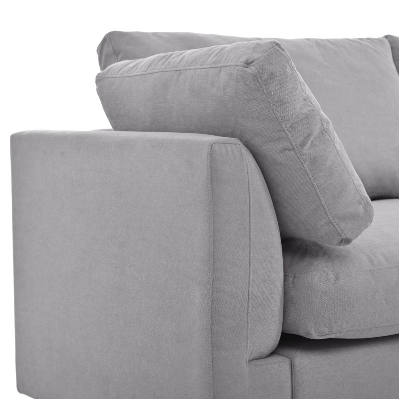 Canapé modulaire Upholstery, canapé en L avec méridienne réversible