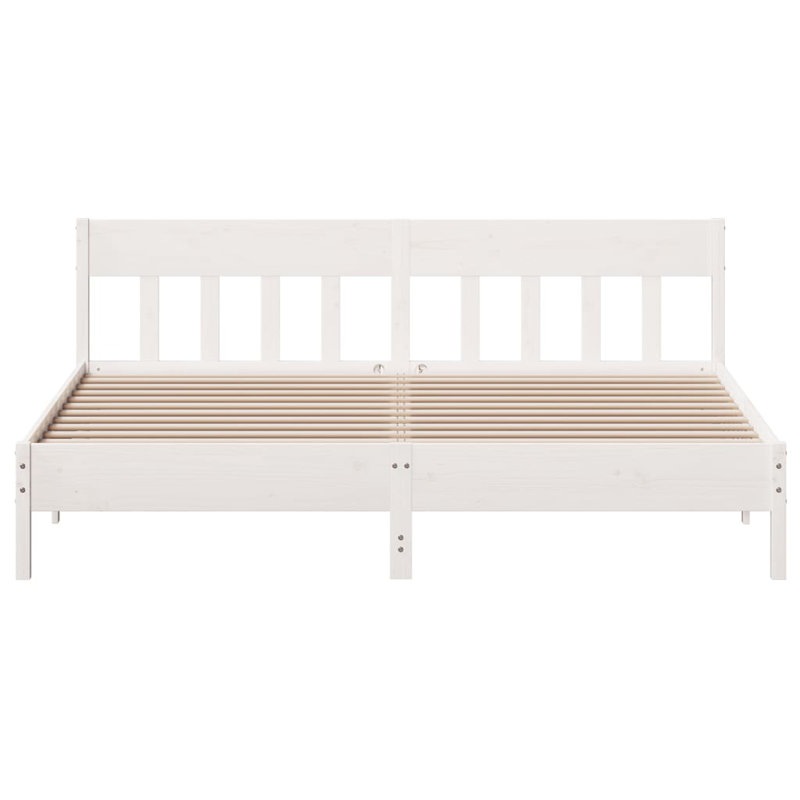 Noal Solid Wood Bed, Super King ( 180 x 200 cm)