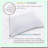 PlushDream Gel Pillow Set - Luxury Hotel Quality Family Pillows for Side and Back Sleeping. Soft, Breathable Polyester Fiber Fill for Ultimate Comfort.