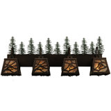 Rustic Lodge 4 - Light Vanity Light