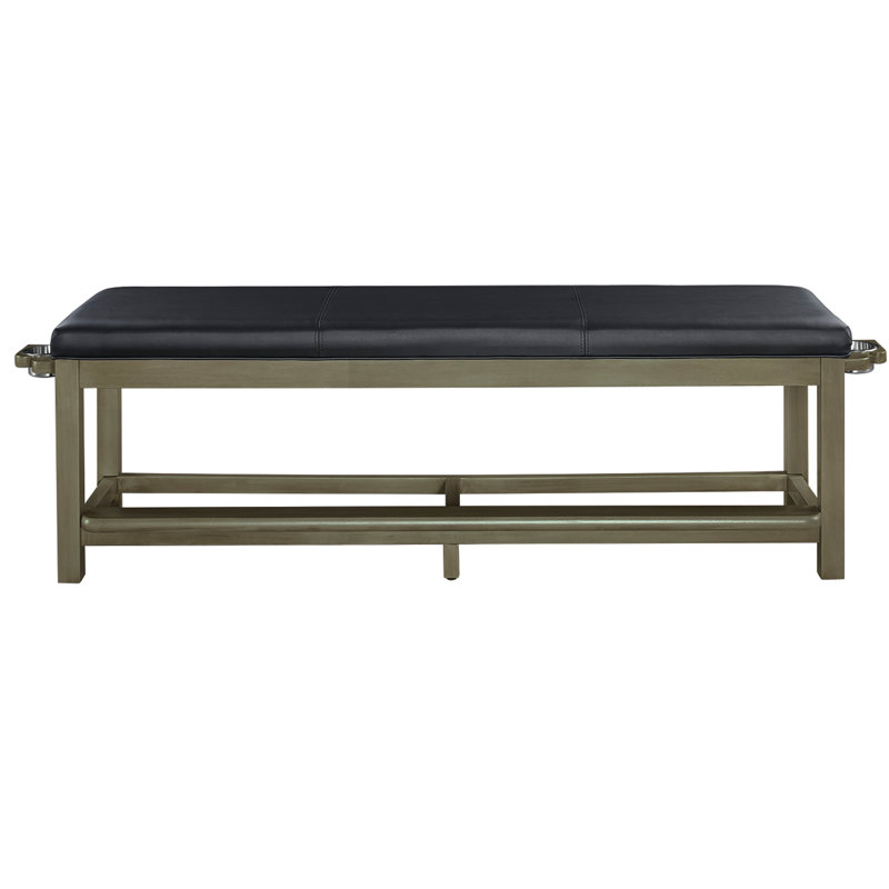 Spectator Storage Bench By RAM Game Room, Slate