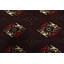 Tapis oriental rétro en laine noué à la main 6 pi 11 po x 9 pi 4 po Bokhara Vintage