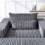 Fauteuil-lit en velours côtelé gris avec repose-pieds amovible, sans assemblage, moelleux pour la chambre à coucher, confortable-1101701951