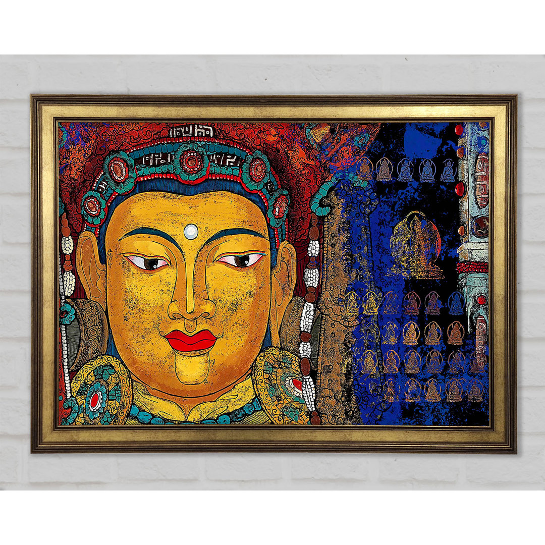 Tibetische Kunst Buddha - Druck