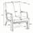 Armchair With Wooden And Leather Upholstery-611586525