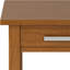 Table de bout carrée contemporaine en bois massif l 21 po avec tiroir Kitchener-1112735812-1147346161