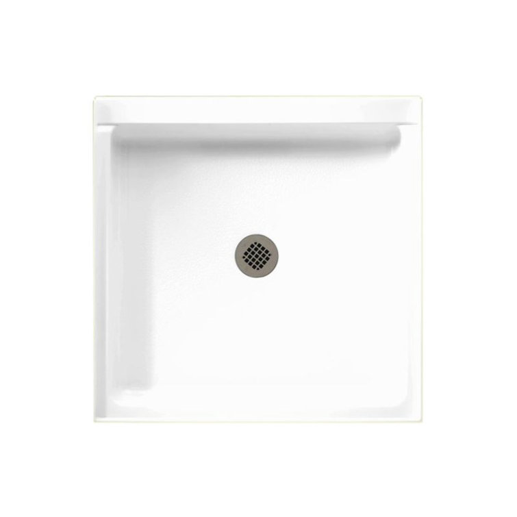 32'' W 32'' D Square Single Shower Base
