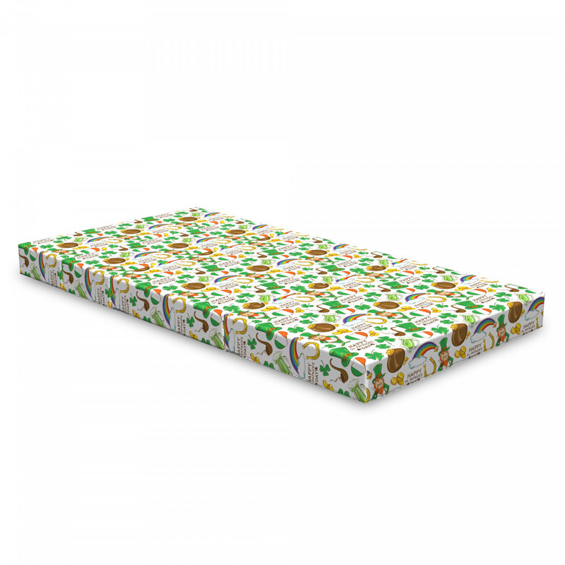 Matelas en mousse à double face 5 po, Grand lit