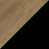 Black/Rustic Brown