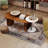 4x6 Ft Machine Washable Rug, Bohemian Medallion Distressed Area Carpet, Indoor Decor For Living Room Bedroom Family Room