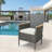 4-Piece All-Weather Rattan Patio Dining Chairs with Thick Removable Cushions for Outdoor Comfort and Durability-1391234956