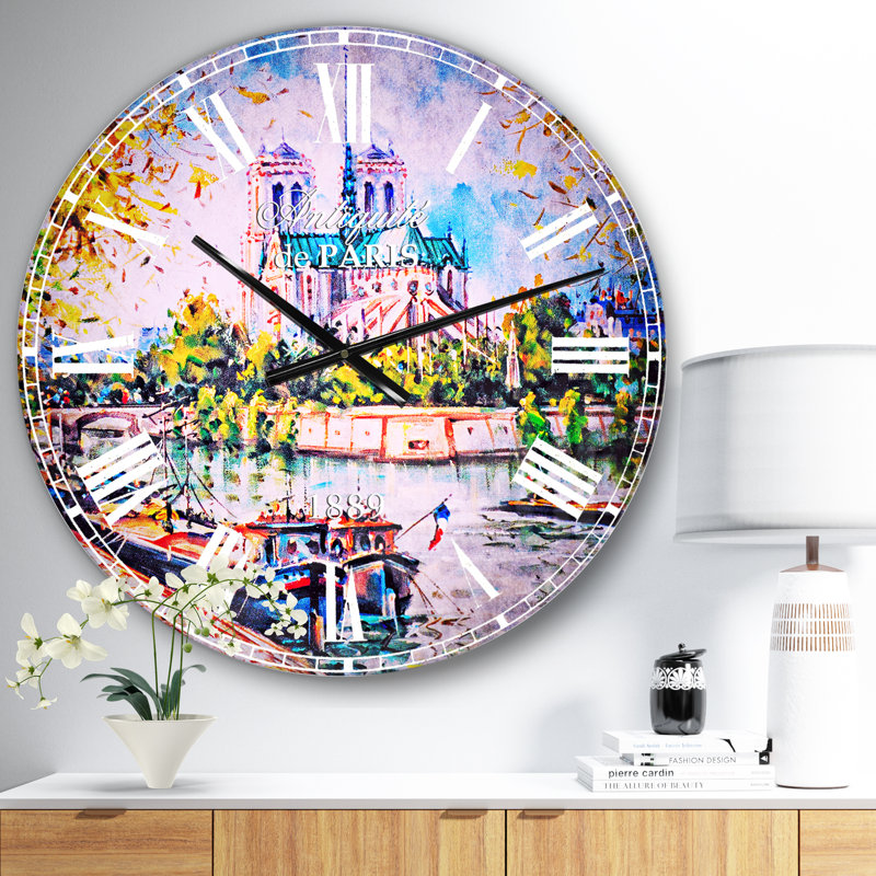 Horloge murale Swigart, Moyen