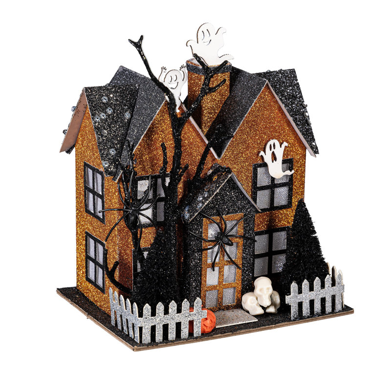 Haunted House LED Table decor, 8.25"H