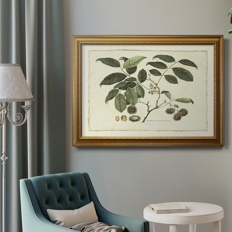Toile encadrée délicate Botanical III - prête à être accrochée