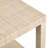 Shinda Raffia Square End Table