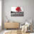 Scarlet Solitude Parkside Canvas Art