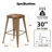 Upholstered Seat Stools with Metal Frame-10508792-10508743-5260183