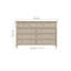 Commode d'appoint moderne en bois massif