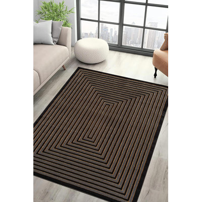 Nora Rug Abstract Berber Indoor / Outdoor Area Rug