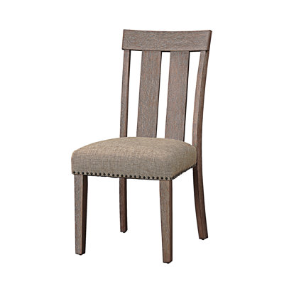 Chaise d'appoint en bois (ensemble de 2)