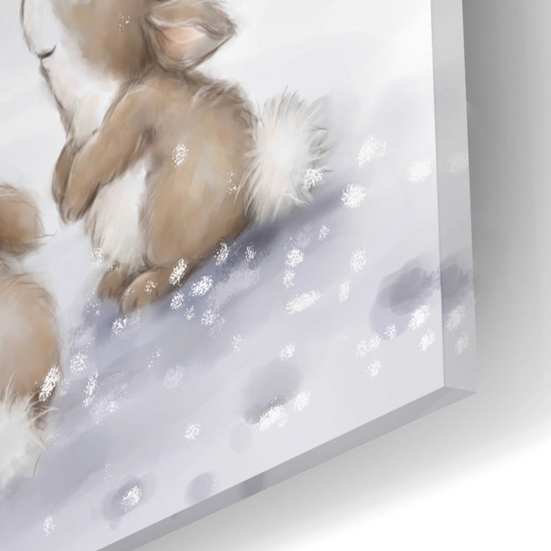 «Fox in Forest» par Makiko - impression non encadrée, H 16 po x l 12 po x P 0,13 po
