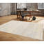 Tapis rectangulaire en soie / laine / coton de couleur unie 4 pi x 6 pi 1 po Cerissa