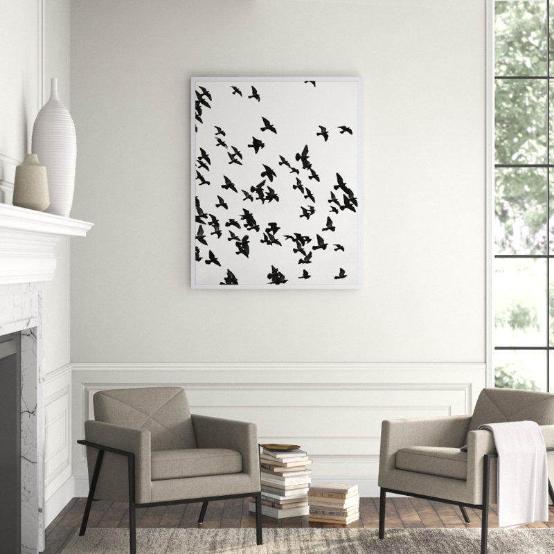 Loft 2' Framed Photographic Print on Glass