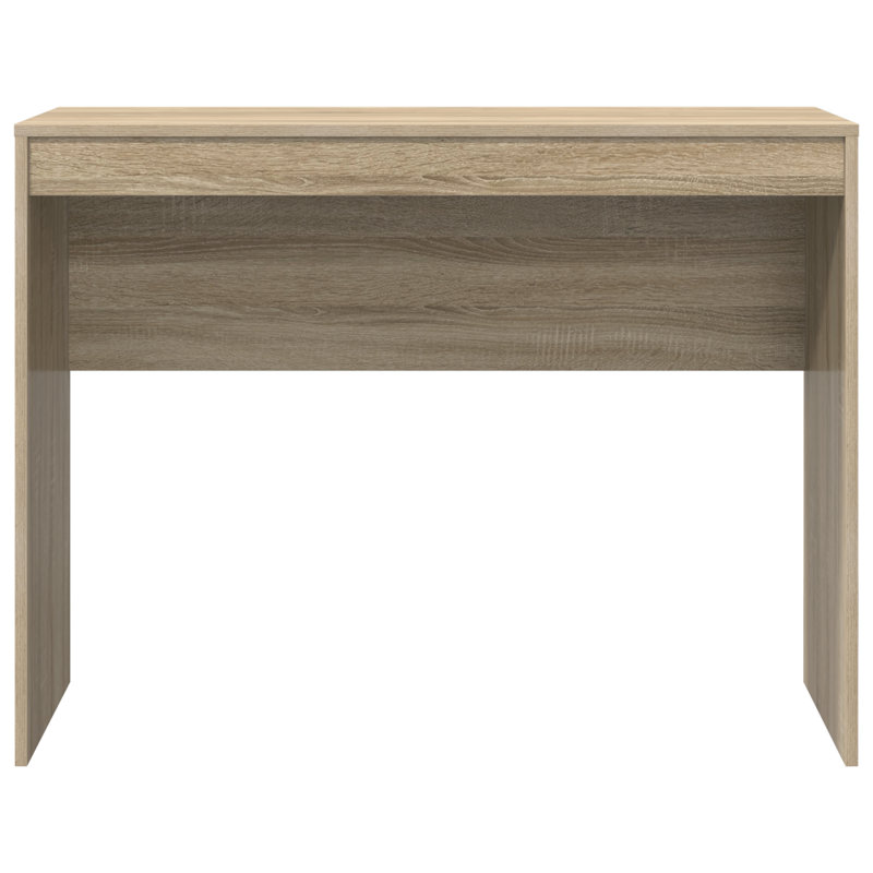 Writing Desk Particle Board 76 Cm, Sonoma Oak, 76cm H x 100cm W x 40cm D
