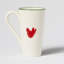 Old St. Nick Earthenware Latte Mug