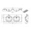 Stanhope 1200mm Double Bathroom Vanity with Integrated Polyglomerate Basin-37051722