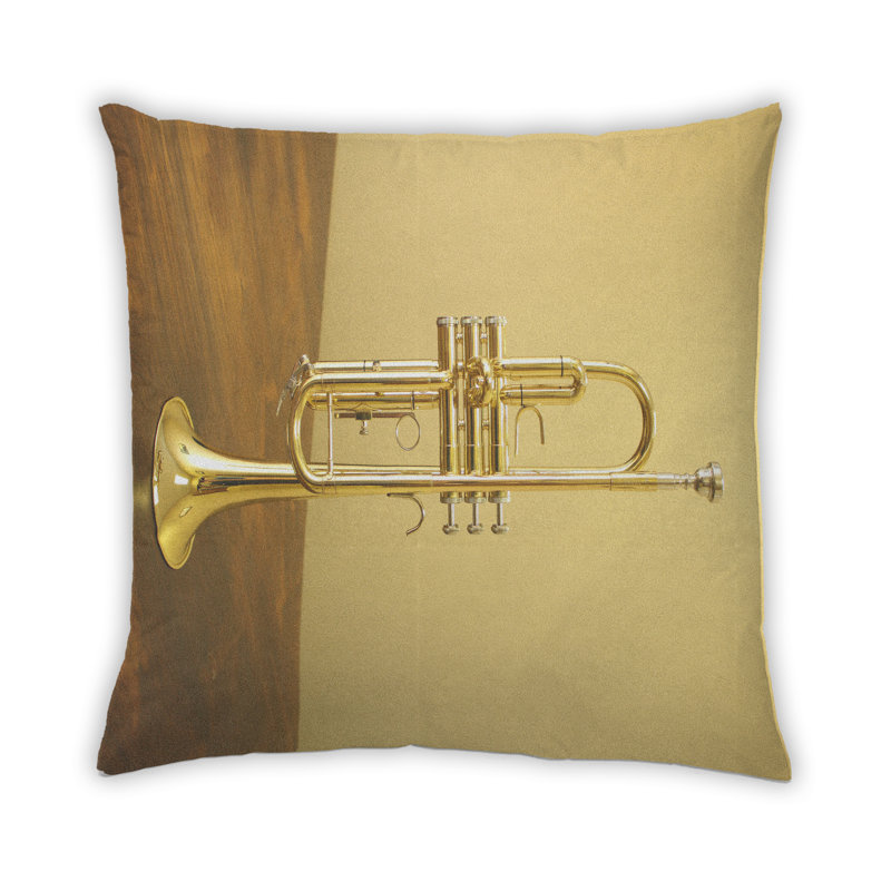 Coussin 4 pièces Music Trumpet, Synthétique