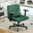 Modern Armrest Office Chair, Computer Desk Chair with Wheels-2121000732