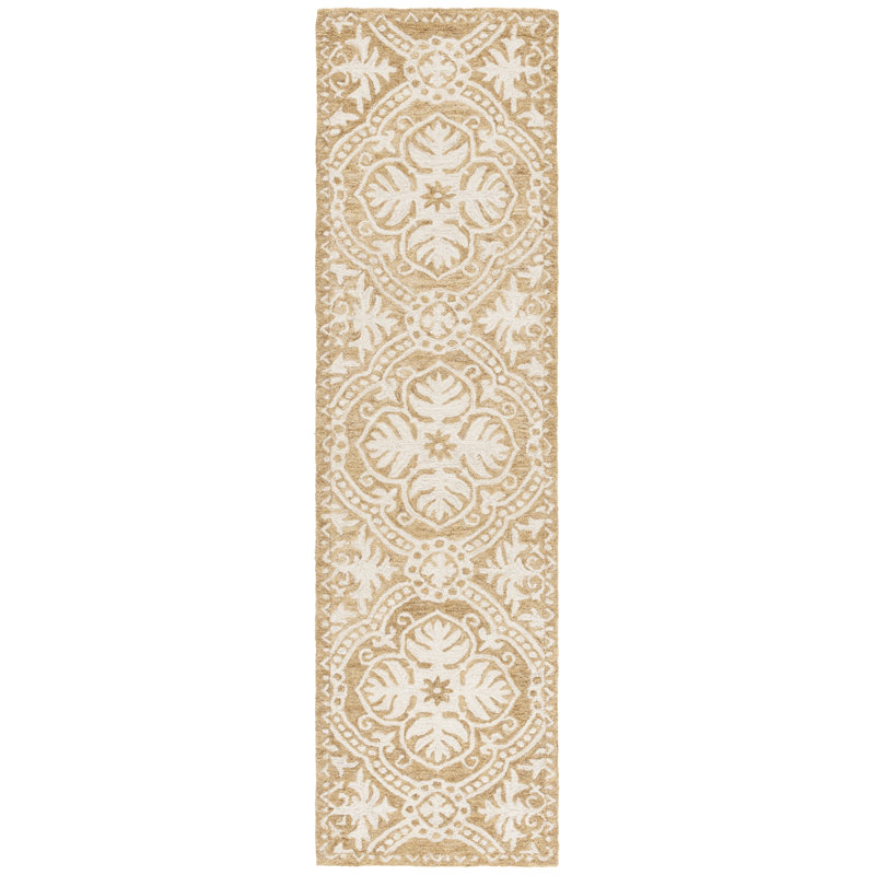 Nina Lauren Ralph Lauren Hand Tufted Wool Geometric Rug, Runner 2'3" x 8'