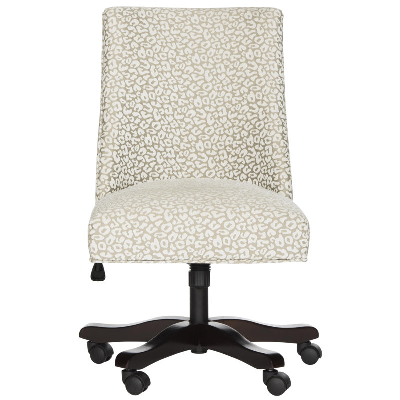 Chaise de travail Rossland, Ivory Grey Flower