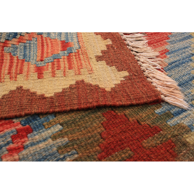Wool Geometric Indoor Rug