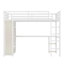 Lit mezzanine multifonctionnel en métal peu encombrant pour les petites pièces