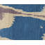 Miri Wool Ikat Area Rug in Blue/Beige-40705407