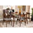 Chavone 4 - Person Solid Wood Solid Wood Top Four Leg Dining Set-1421645865