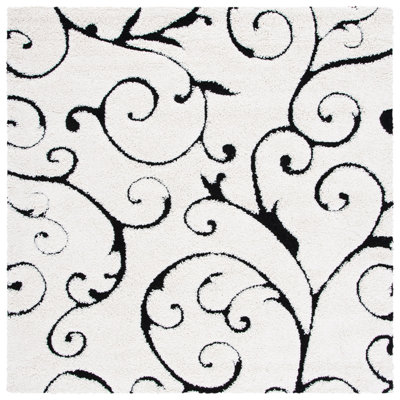 Chanhassen Shag Performance Floral Rug