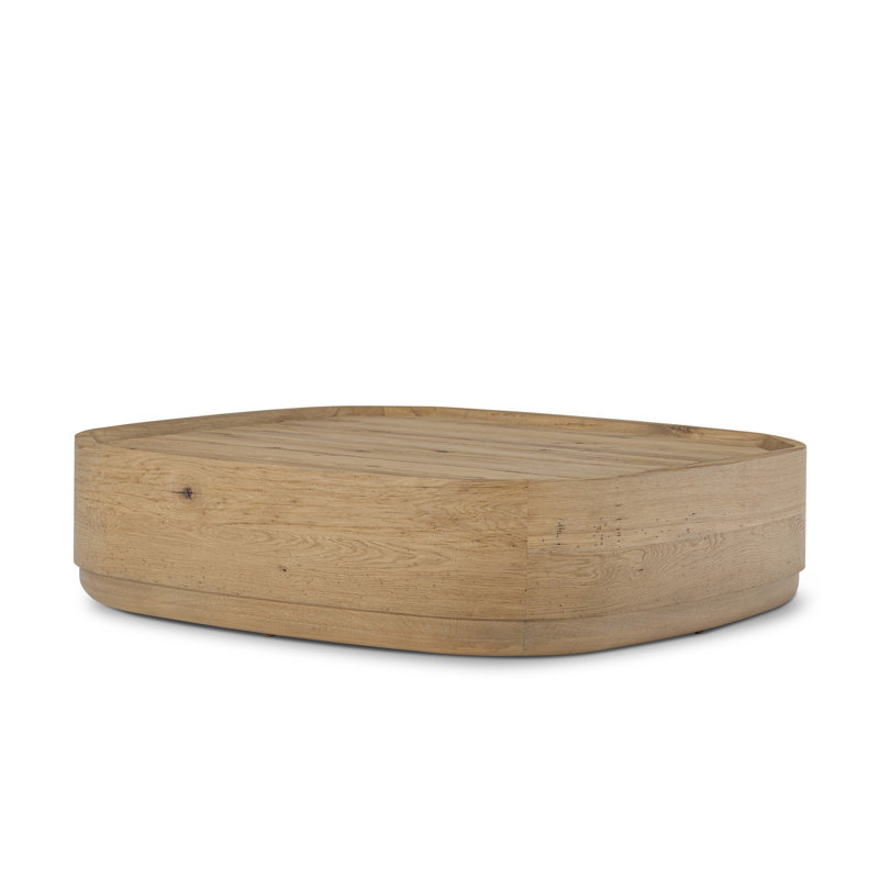 Leandro Coffee Table-Natural Reclaimed French Oak, Natural Reclaimed French Oak